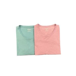 Bonobos Lot of 2 Men’s Soft Everyday Slim Fit Short-Sleeve Tees Purple/Blue